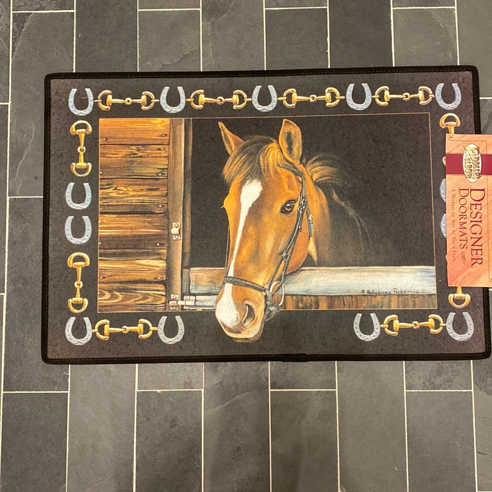 New horse doormat